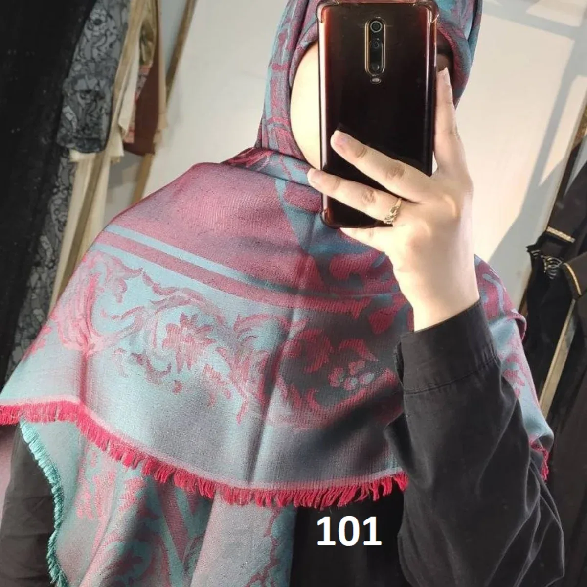 روسری ژاکارد سلطنتی - تصویر ۲