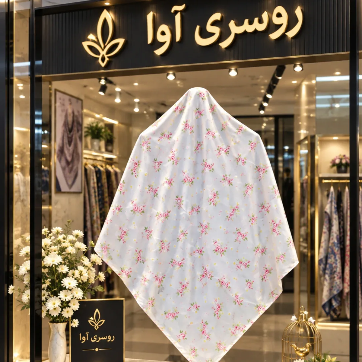 روسری ابریشم توییل - تصویر ۲