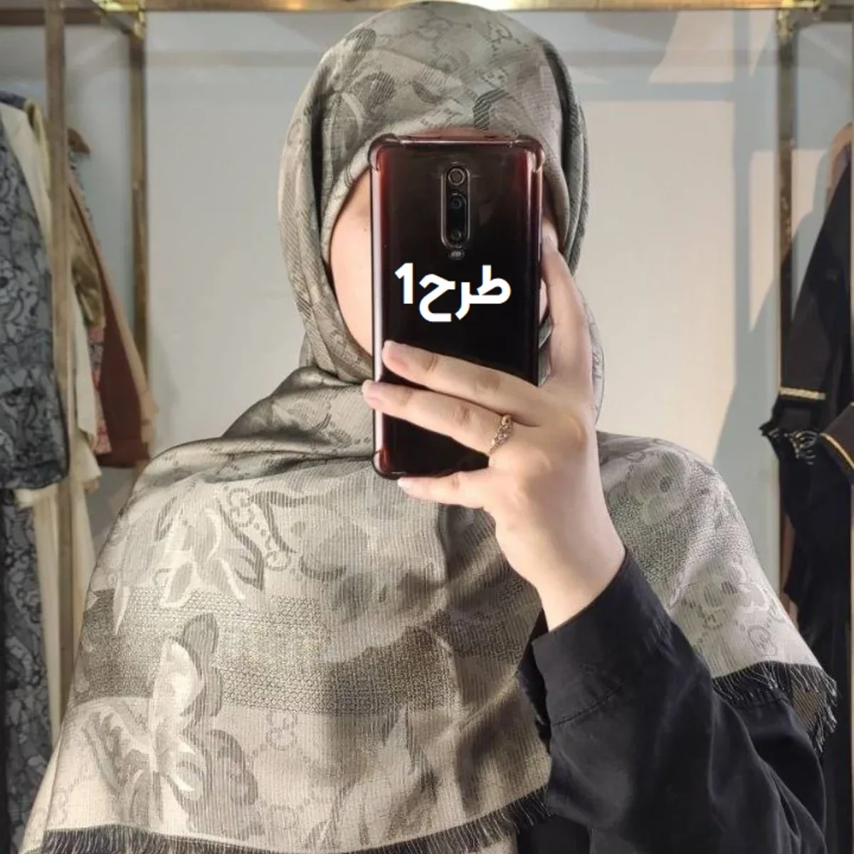 روسری گوچی گل
