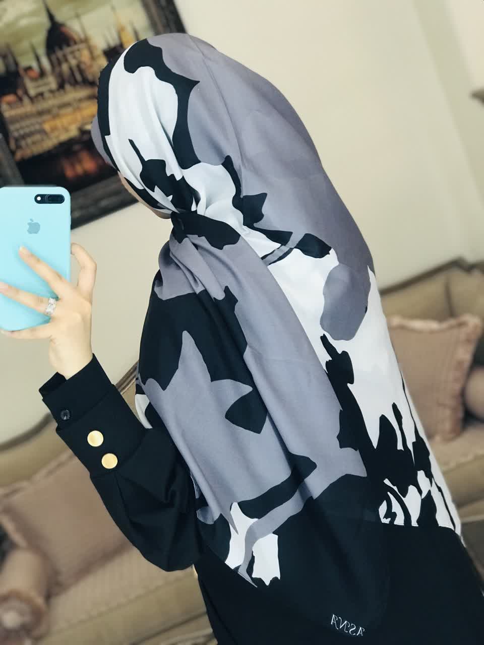روسری کرپ حریر