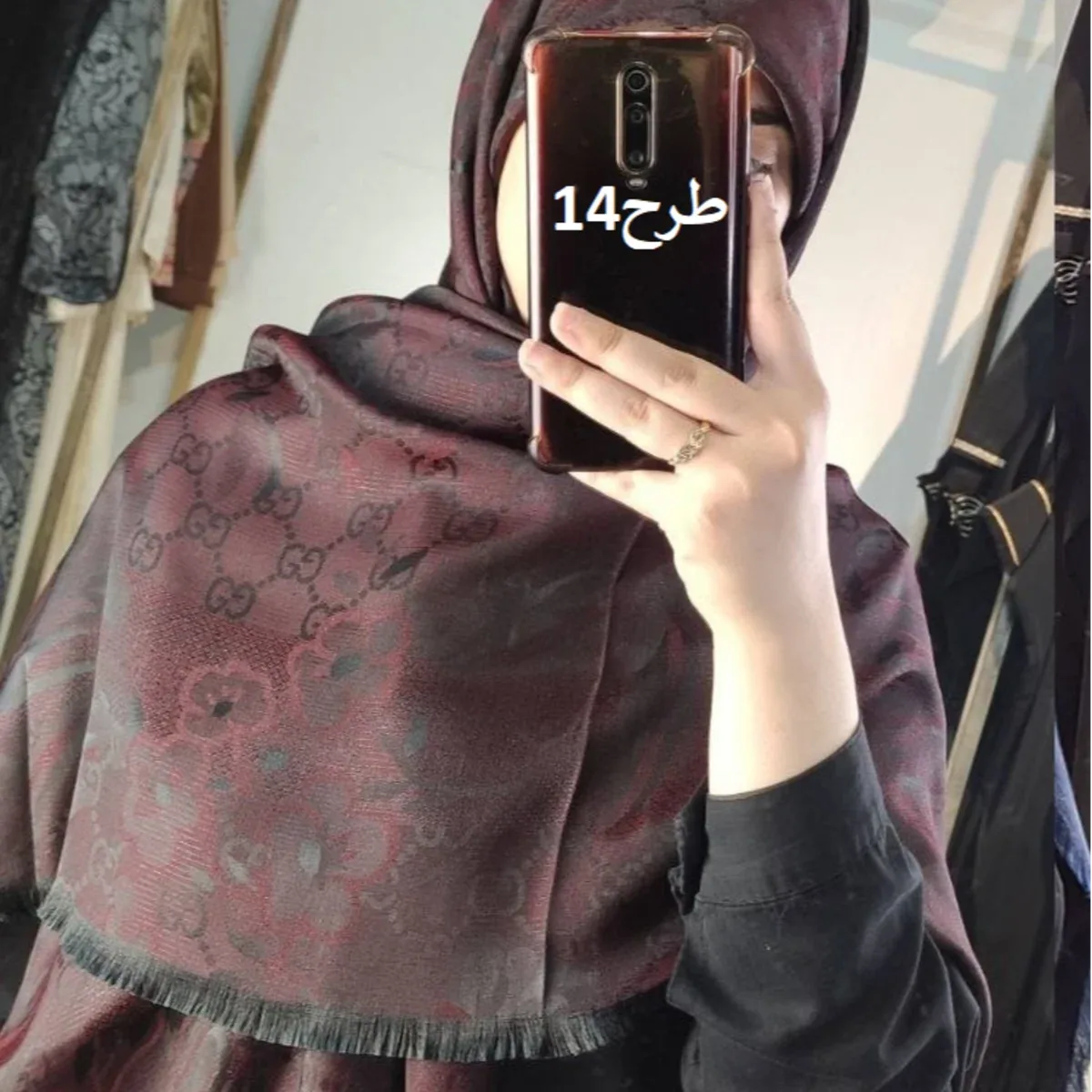 روسری گوچی گل - تصویر ۱۴