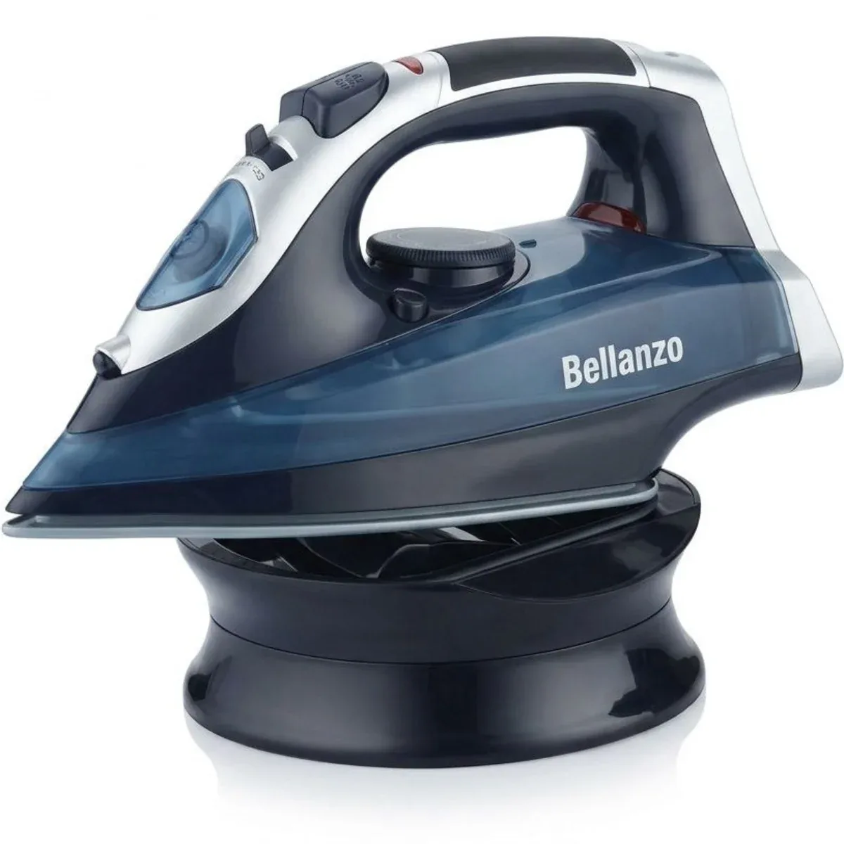 اتو مسافرتی بخار شارژی بلانزو Bellanzo مدل BSI-4120 - طوسی - تصویر ۳