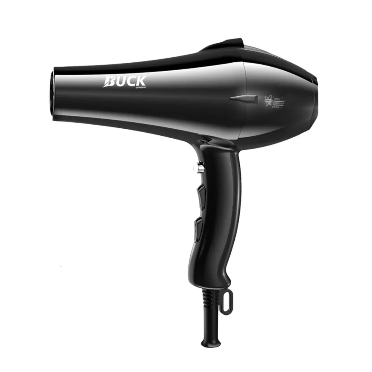 سشوار حرفه‌ای باک BUCK مدل BK-1428 توان 2600 وات با فناوری یون و باد سرد - تصویر ۳