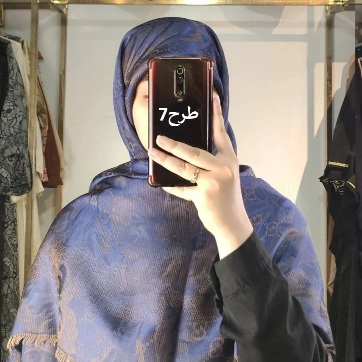 روسری گوچی گل - تصویر ۷