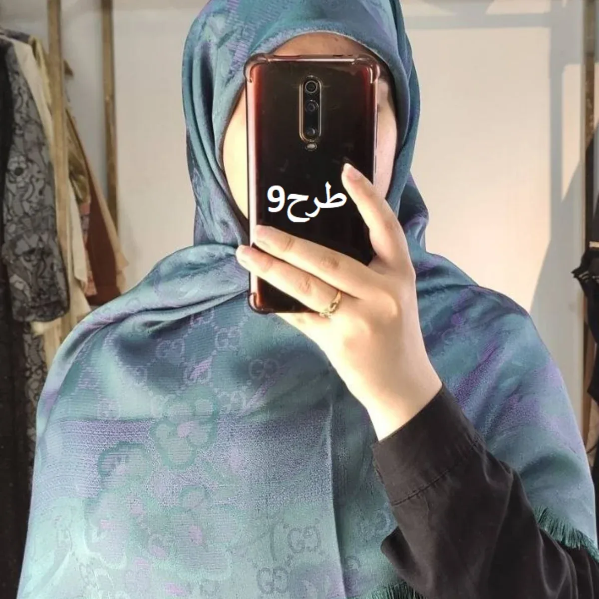 روسری گوچی گل - تصویر ۹