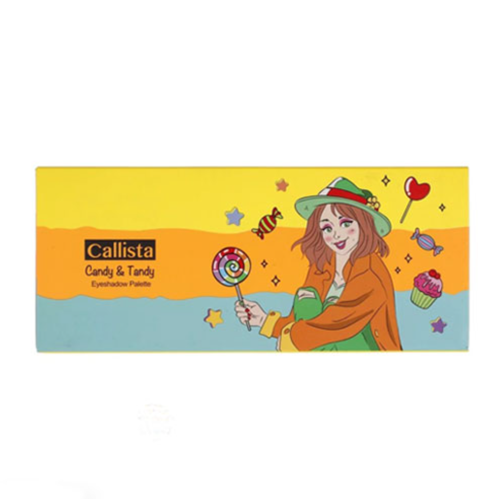 پالت سایه چشم کالیستا مدل Candy and Tandy