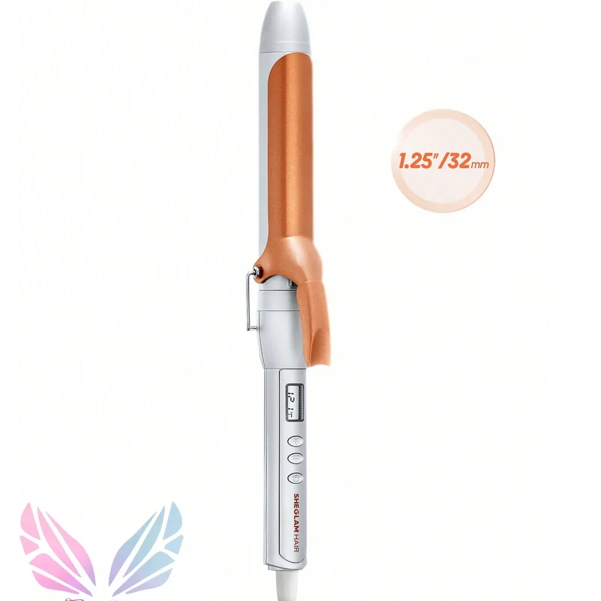 فرکننده مو اصل اورجینال SHEGLAM HAIR مدل It-Curl سایز 25 میلیمتر