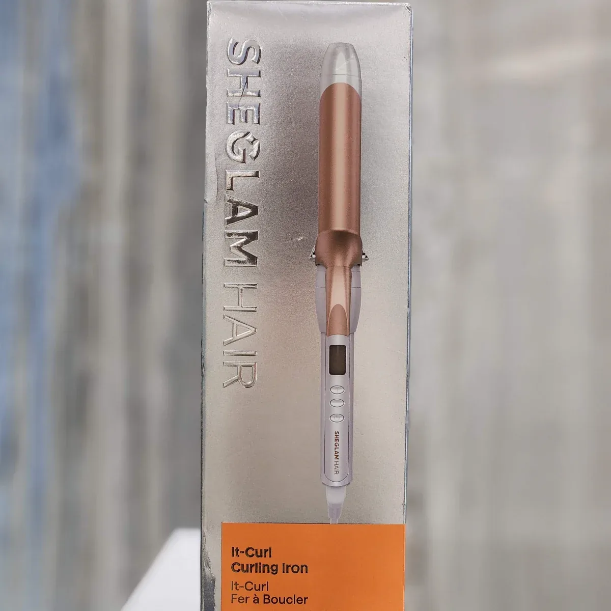 فرکننده مو اصل اورجینال SHEGLAM HAIR مدل It-Curl سایز 25 میلیمتر - تصویر ۳