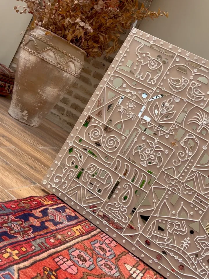 تابلو نقوش هندی دست‌ساز - تصویر ۱۰