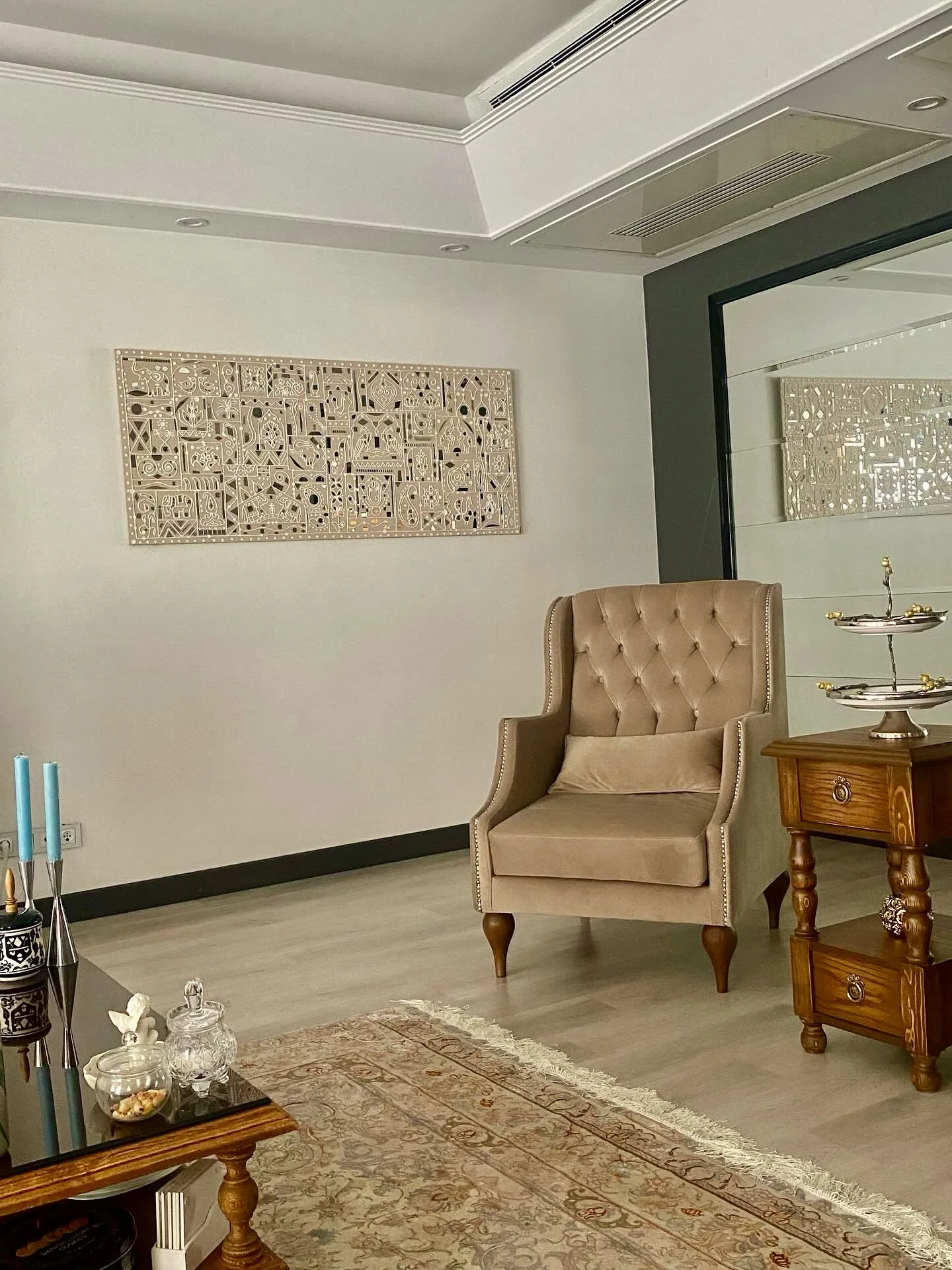 تابلو نقوش هندی دست‌ساز - تصویر ۶