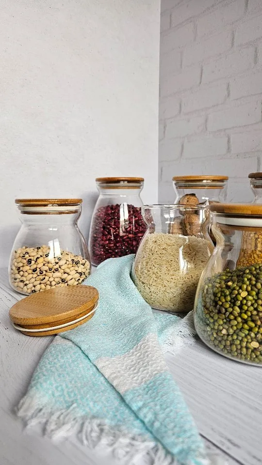 بانکه پیرکس سرباریک اولالا با درب بامبو