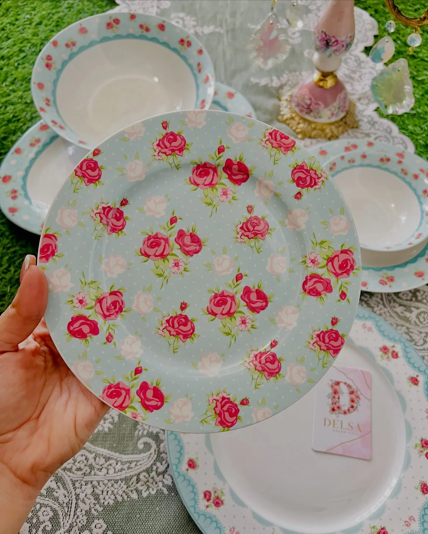 سرویس غذاخوری ۶ نفره بن‌چاینا وارداتی - تصویر ۴