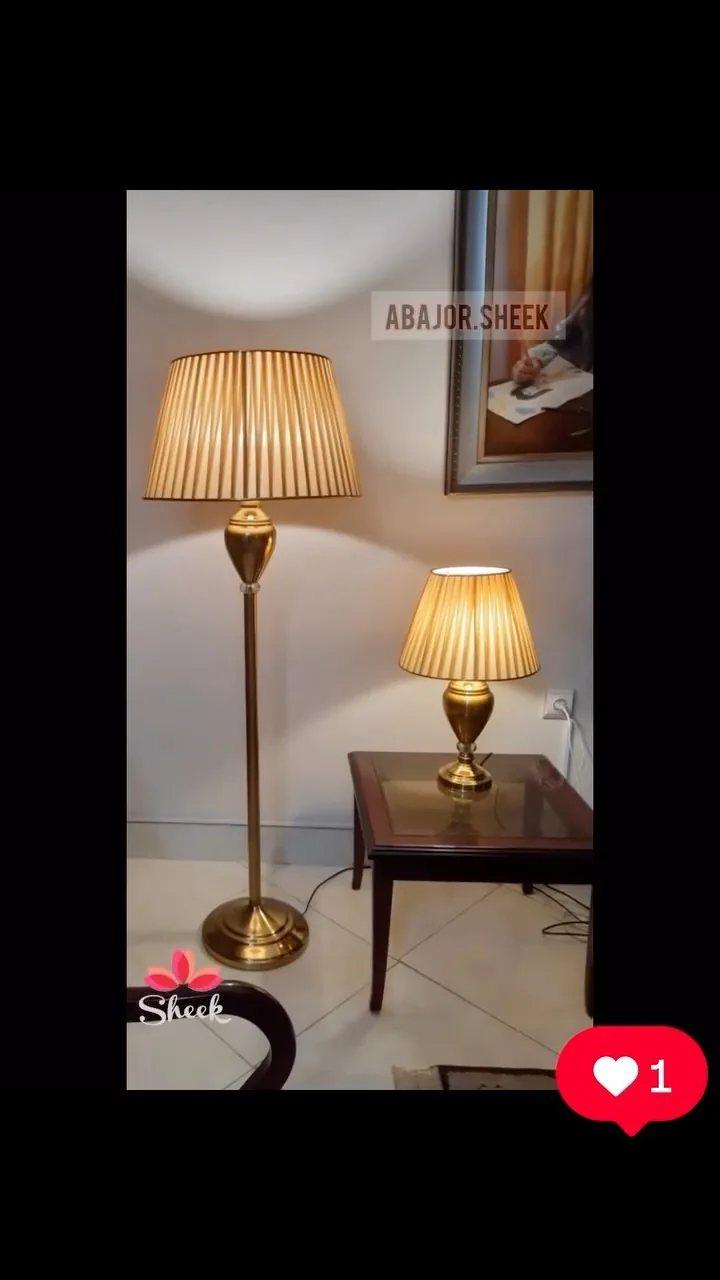 آباژور کنار سالنی کاپ فلزی