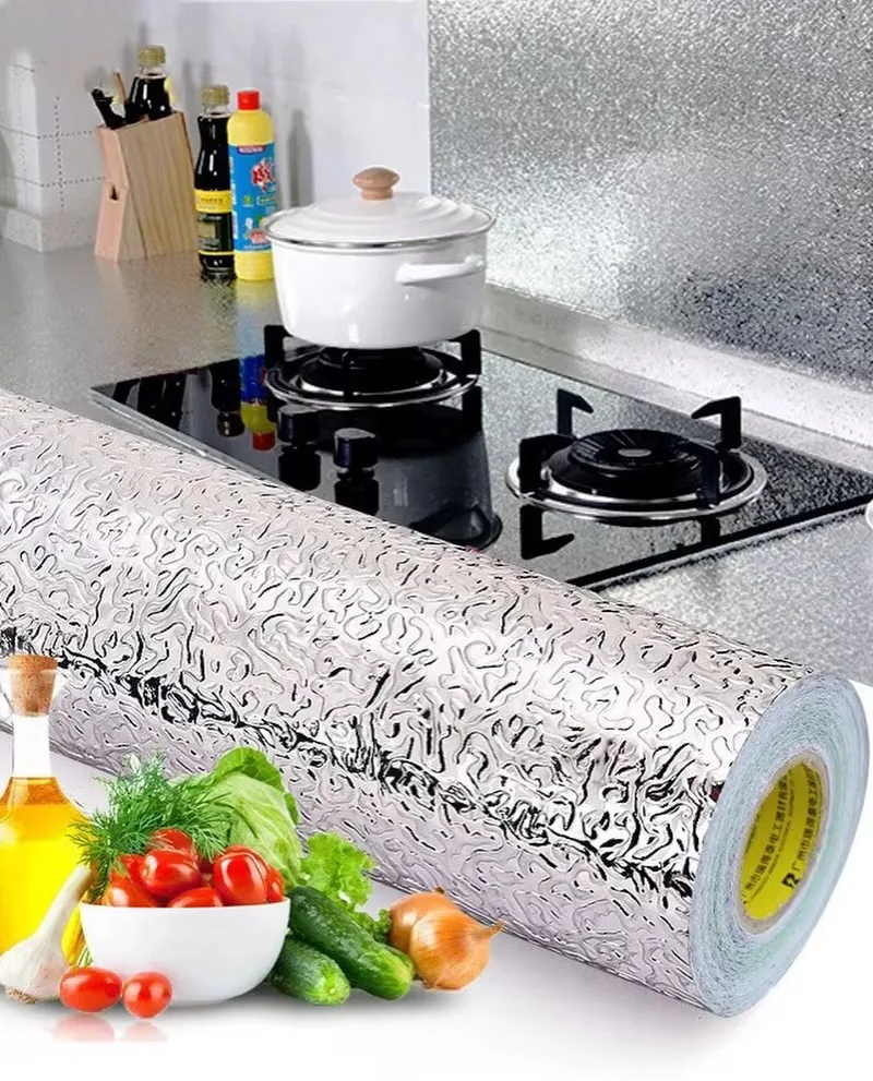 کاور فویلی پشت چسب‌دار کابینت و اجاق گاز - تصویر ۷