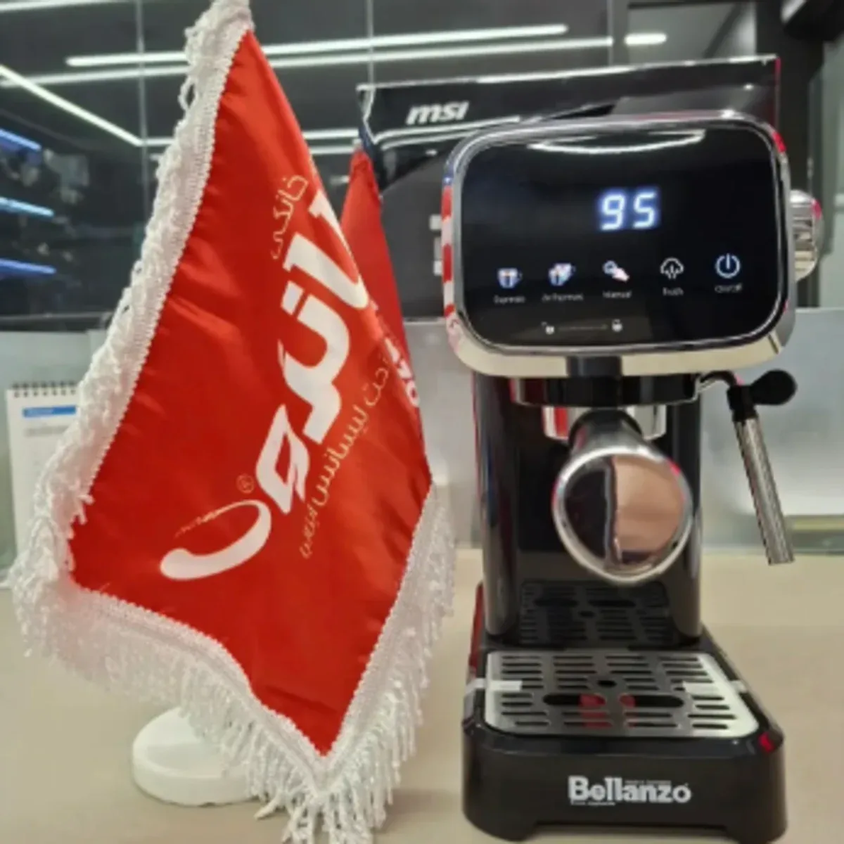 اسپرسوساز بلانزو Bellanzo مدل 2750 فشار 20 بار - تصویر ۳