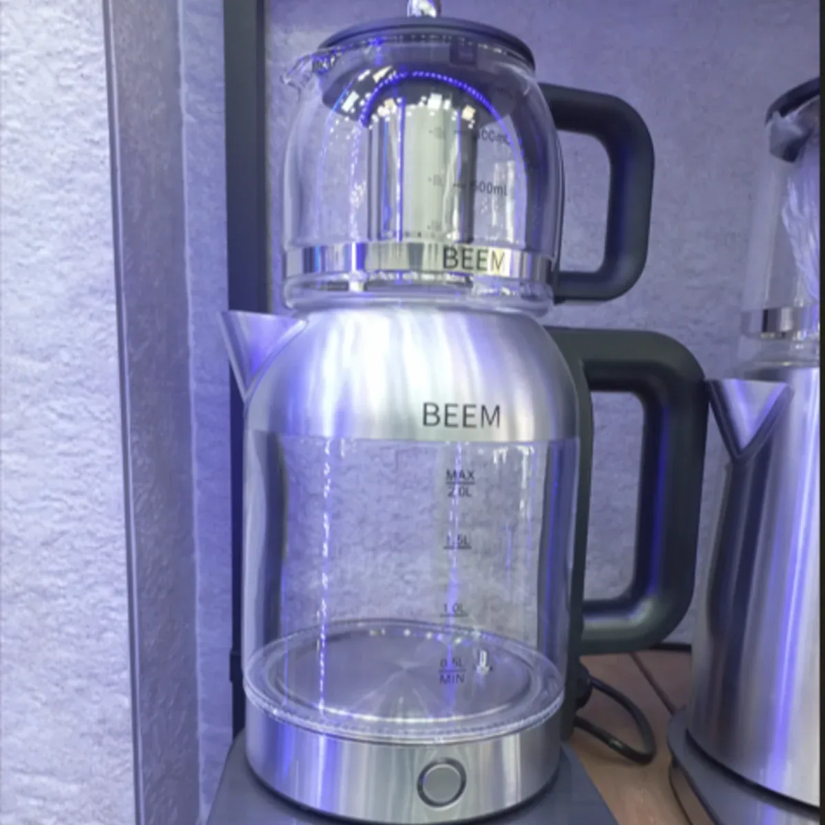 چایساز بیم BEEM مدل PureChai 30101 شیشه شات - تصویر ۴