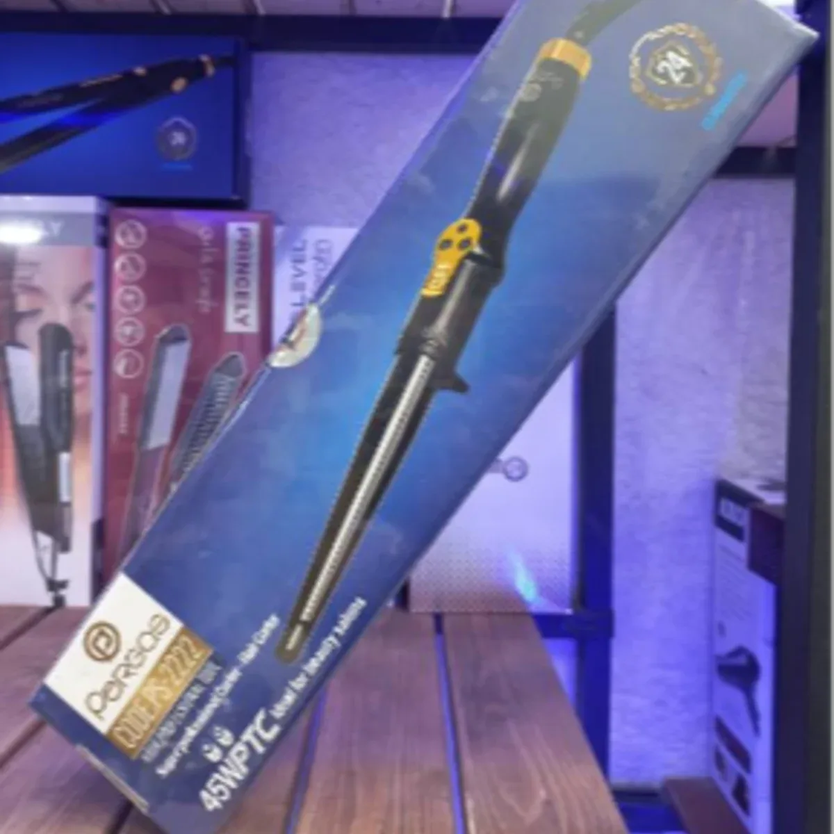 فرکننده موی سرامیکی پرگاس Pergas مدل PS-2222 سایز 25 میلی‌متر با گارانتی 24 ماهه - تصویر ۳