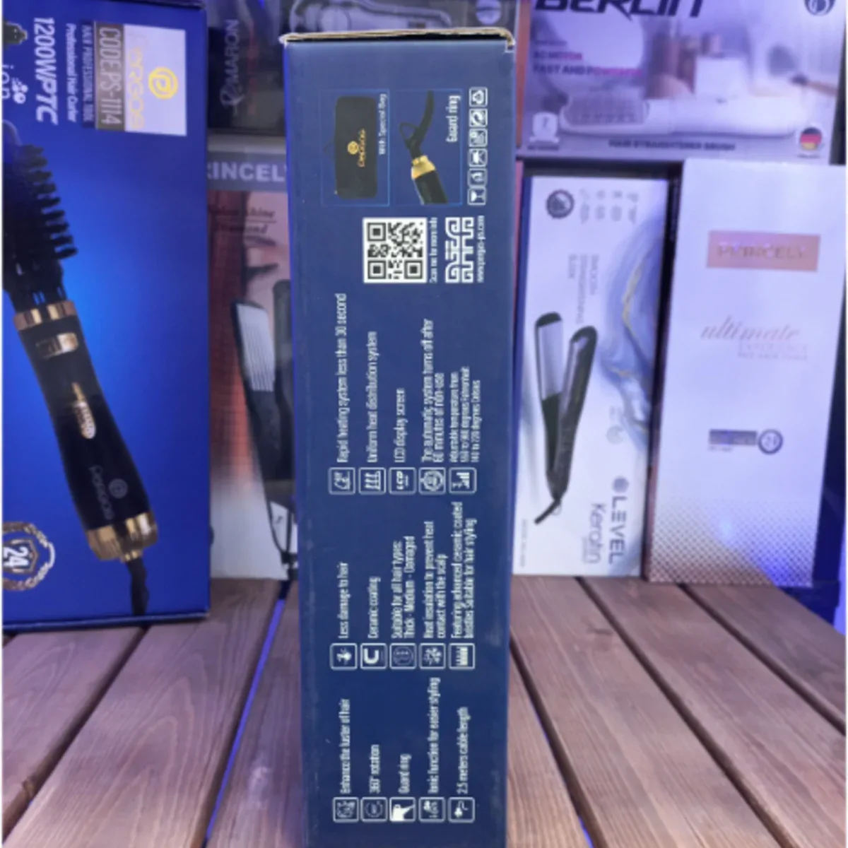 برس حرارتی فوق حرفه‌ایی کد PS-1010 پرگاس pergas - تصویر ۳